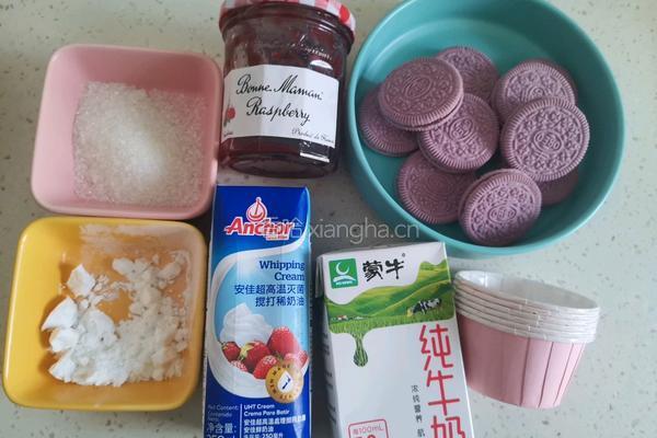 奥利奥三明治冰淇淋的做法图解1