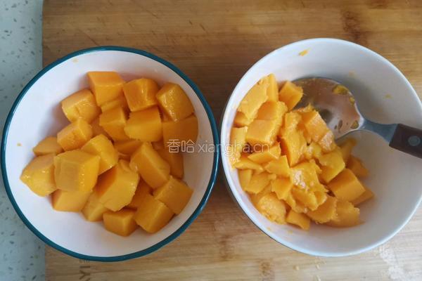 芒果芋圆西米露的做法图解5