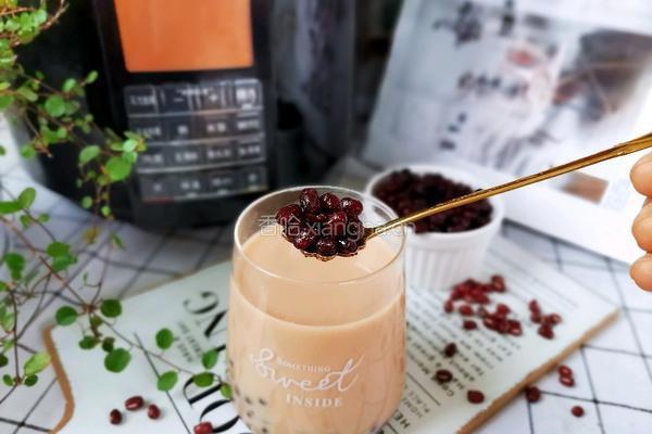 红豆奶茶的做法图解12