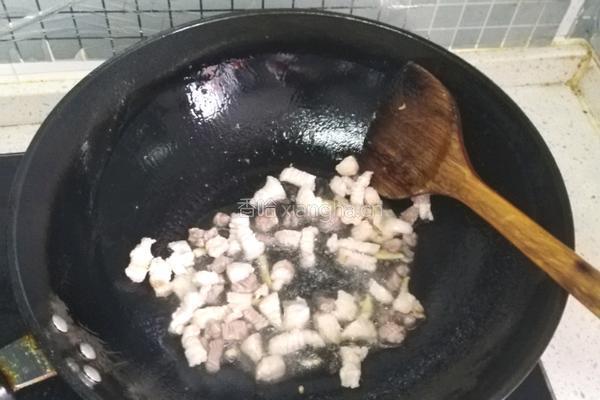 清口毛豆杂酱的做法图解4