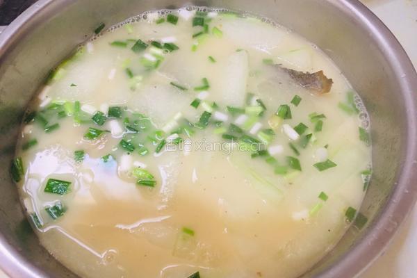 野生鲫鱼冬瓜汤的做法图解10