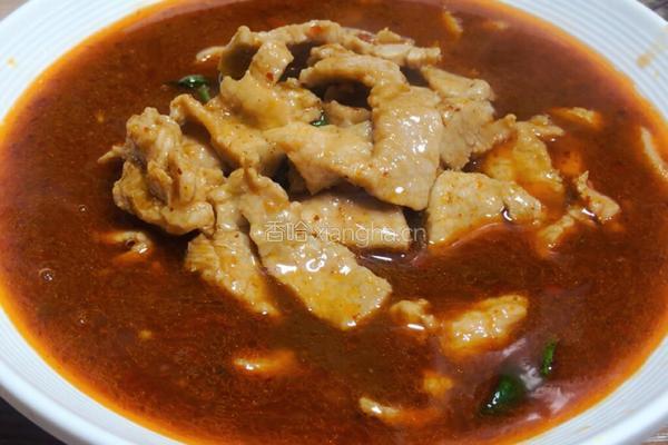 水煮肉片的做法图解10