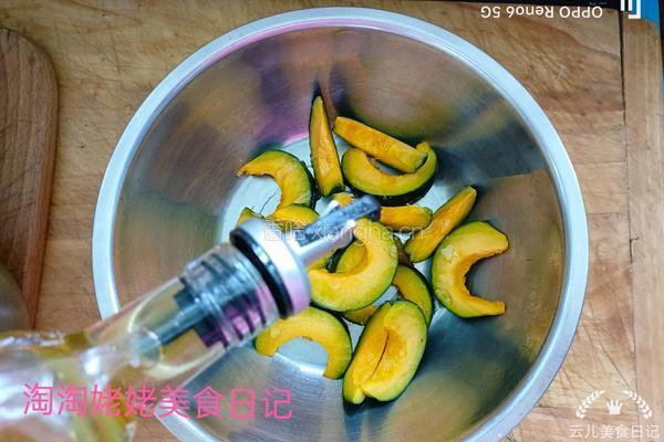 烧烤贝贝小南瓜的做法图解4