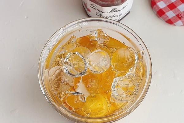 西瓜树莓茶的做法图解6