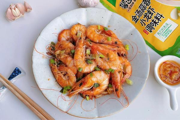 蒜香爆虾的做法图解11