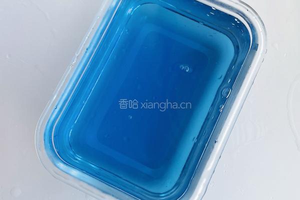 蝶豆花冻撞豆乳的做法图解7