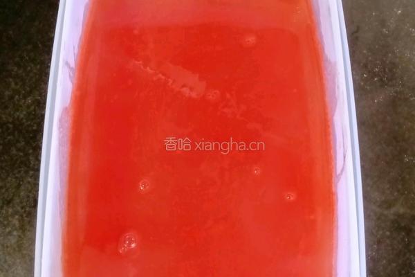 西瓜果冻的做法图解8