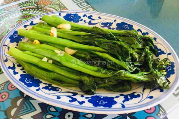 蒜炒菜心的做法图解7