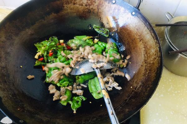 青椒豆豉炒牛肉的做法图解8