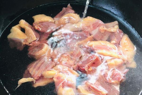 黄瓜焖豚肉的做法图解4