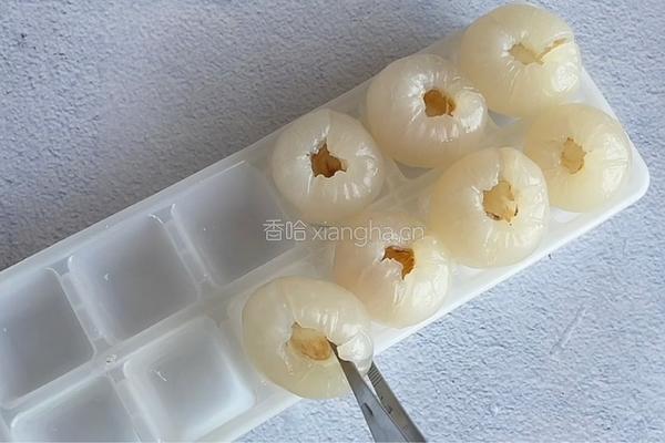 荔枝酸奶冰的做法图解5