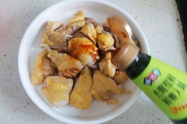 葱油蒸鸡腿的做法图解7