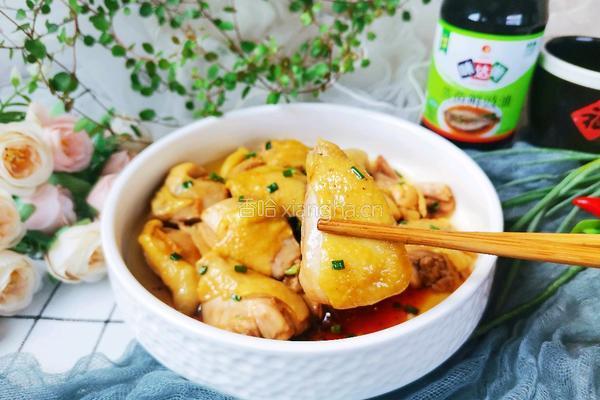葱油蒸鸡腿的做法图解10