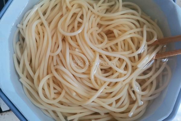 茄子肉酱拌面的做法图解11