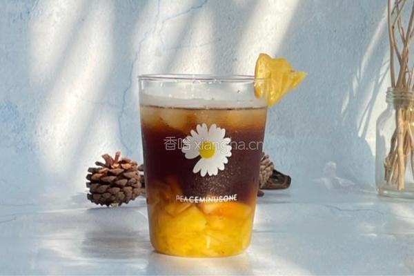 菠萝冰咖啡的做法图解11
