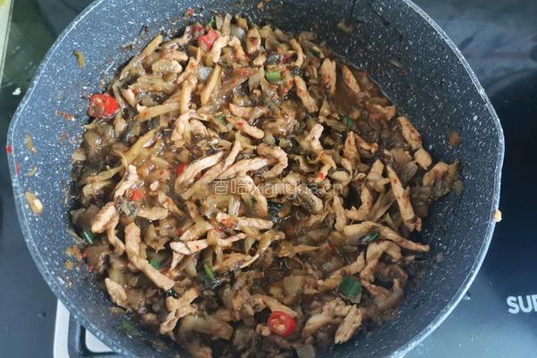雪菜肉丝面的做法图解8