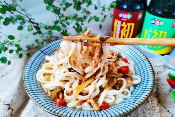 雪菜肉丝面的做法图解12