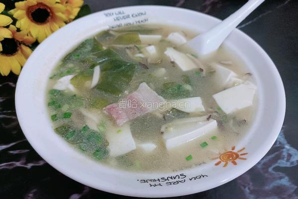 海带豆腐汤的做法图解11