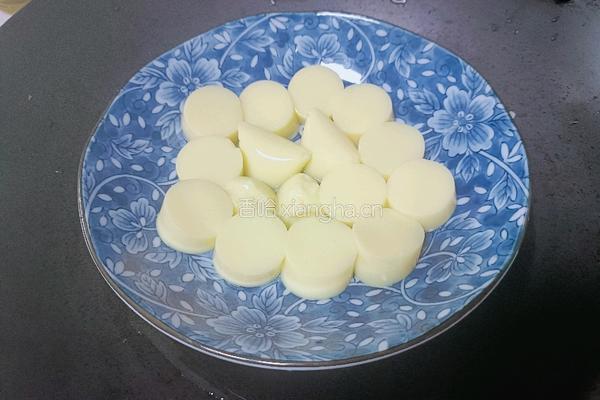 肉沫樱玉豆腐的做法图解4
