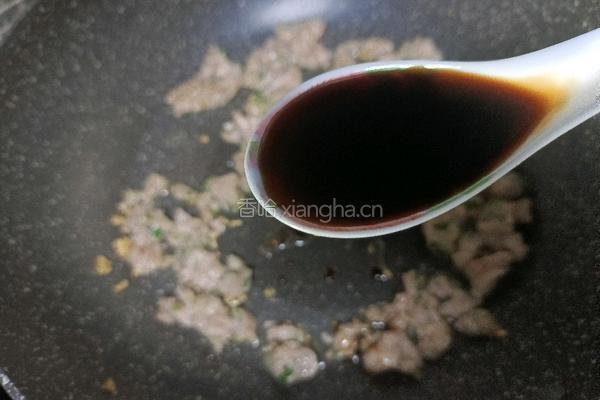 肉沫樱玉豆腐的做法图解7