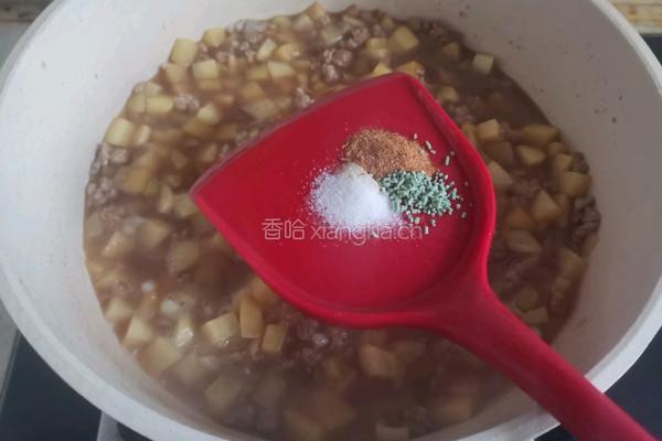 肉末土豆丁的做法图解8