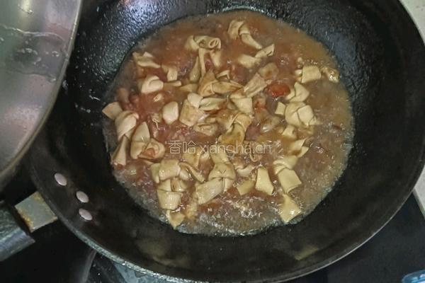 千张结烧肉的做法图解6
