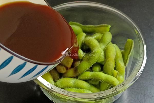 醪糟毛豆 的做法图解11