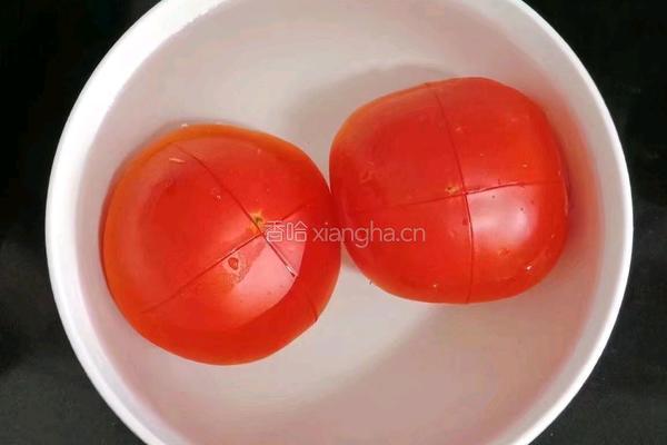 番茄炒鸡蛋的做法图解1