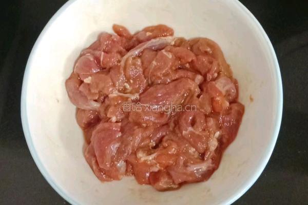 西芹炒肉丝的做法图解6