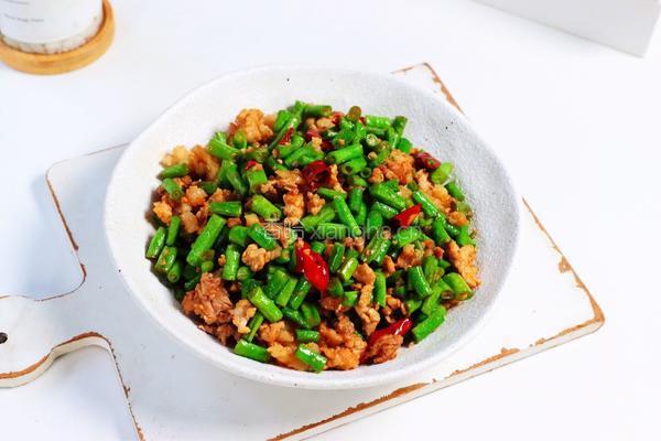 肉末豆角