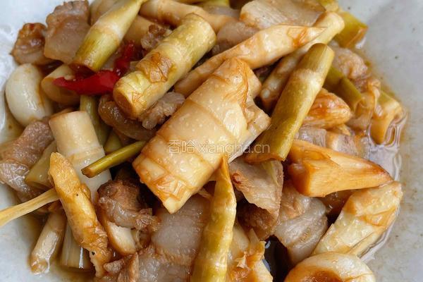 嫩笋炒五花肉的做法图解11