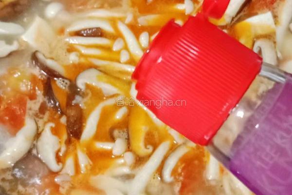 番茄菌菇豆腐汤的做法图解15