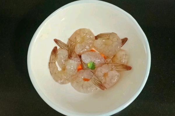 虾仁蒸蛋的做法图解1