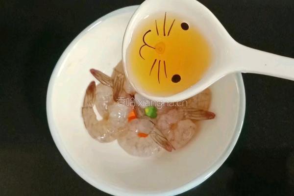 虾仁蒸蛋的做法图解2