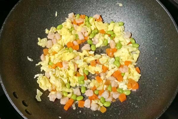虾仁时蔬蛋炒饭的做法图解13