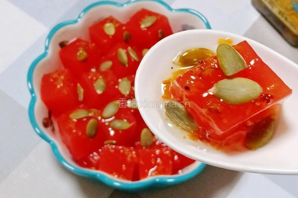 西瓜果冻的做法图解12