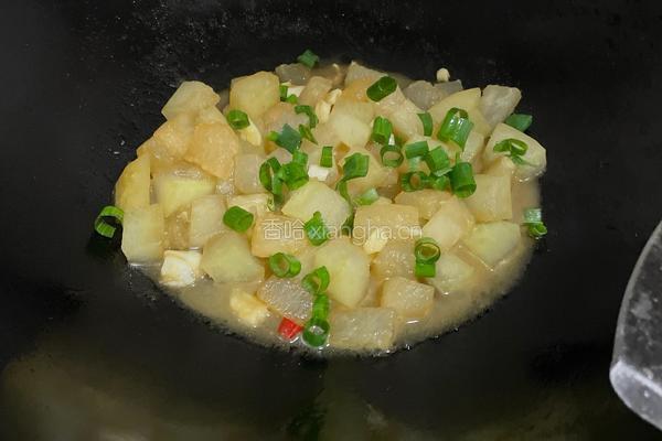 醋香冬瓜的做法图解9