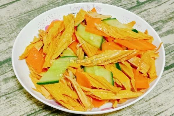 素炒腐竹胡萝卜的做法图解14