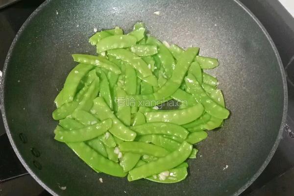 培根炒荷兰豆的做法图解9