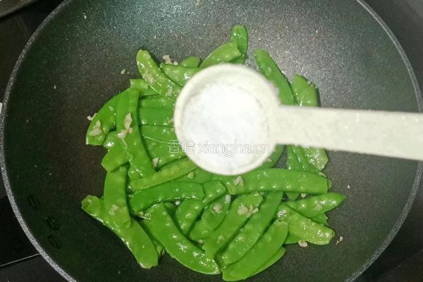 培根炒荷兰豆的做法图解10