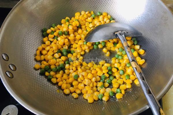 青豆玉米的做法图解5