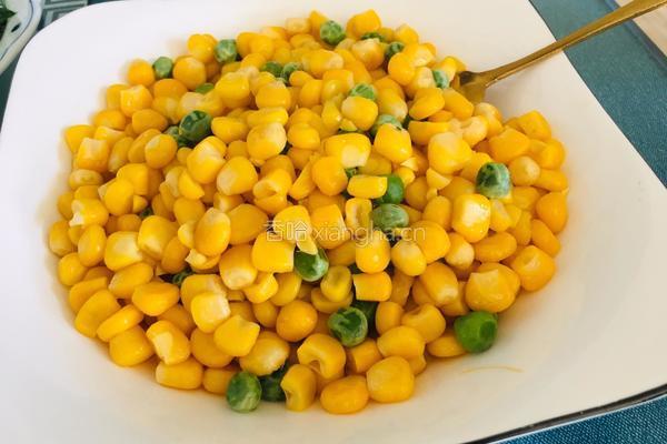 青豆玉米的做法图解7