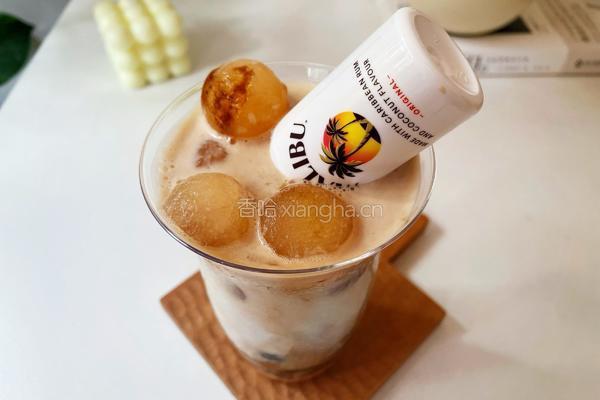 蜜瓜椰椰咖啡甜酒的做法图解14