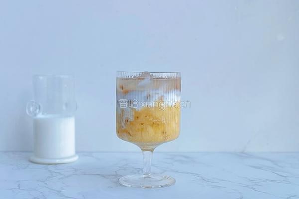 香蕉拿铁的做法图解11