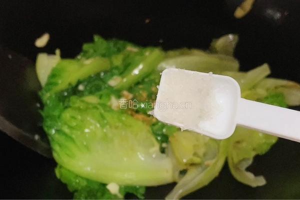清炒生菜的做法图解7