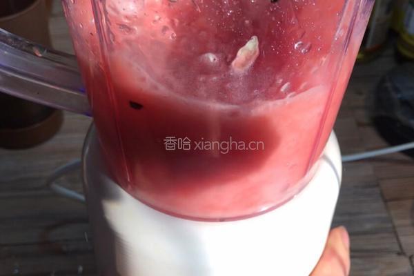 快速西瓜冰的做法图解4