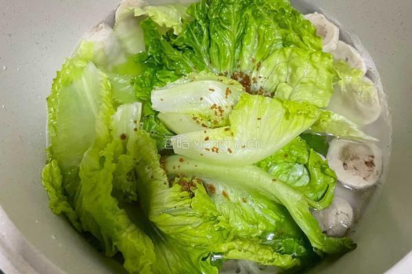 生菜肉丸汤的做法图解6