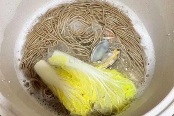清汤荞麦面的做法图解5