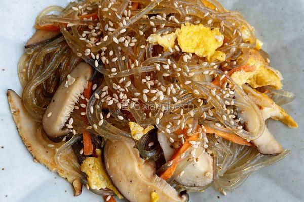 鸡蛋炒粉丝的做法图解12