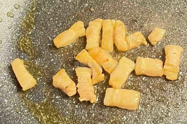尝试地中海饮食第5天丨番茄鸡蛋猪肉娃娃菜的做法图解5